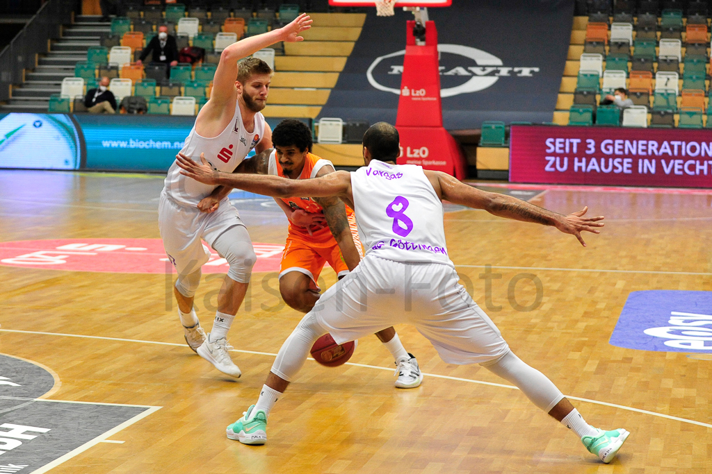 BBL - 25. Spieltag - RASTA Vechta vs. BG Goettingen - RASTA Dome Vechta - 27.03.2021 - copyright by Kaisen-Foto