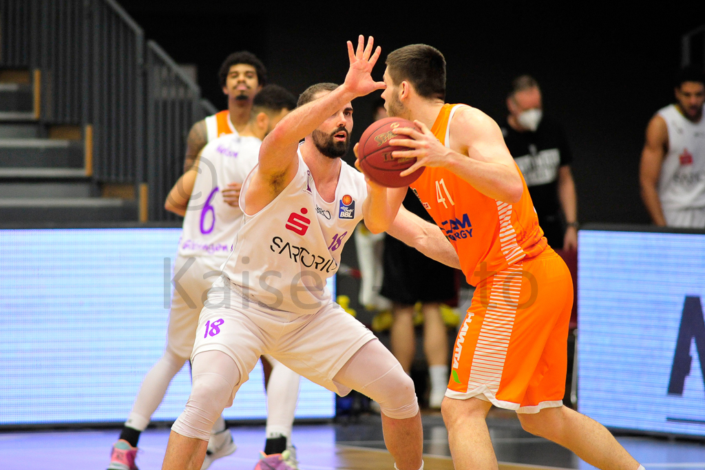 BBL - 25. Spieltag - RASTA Vechta vs. BG Goettingen - RASTA Dome Vechta - 27.03.2021 - copyright by Kaisen-Foto