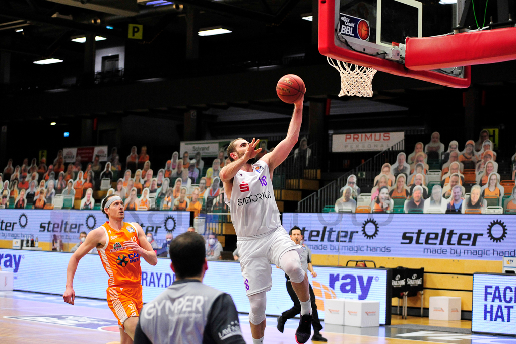 BBL - 25. Spieltag - RASTA Vechta vs. BG Goettingen - RASTA Dome Vechta - 27.03.2021 - copyright by Kaisen-Foto