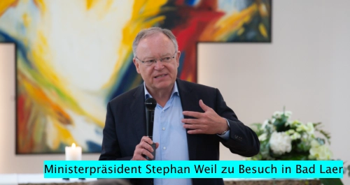 Ministerpräsident Stephan Weil zu Besuch in Bad Laer