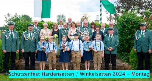 Schützenfest Hardensetten / Winkelsetten 2024 - Montag