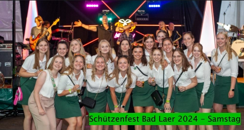 Schützenfest Bad Laer 2024 - Samstag