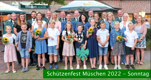 Schützenfest Müschen 2022 - Sonntag