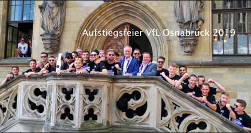 Aufstiegsfeier VfL Osnabrück 2019