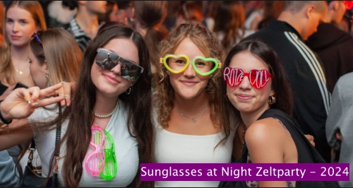 Sunglasses at Night Zeltparty - 2024