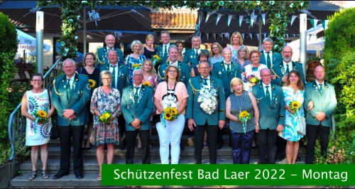 Schützenfest Bad Laer 2022 - Montag